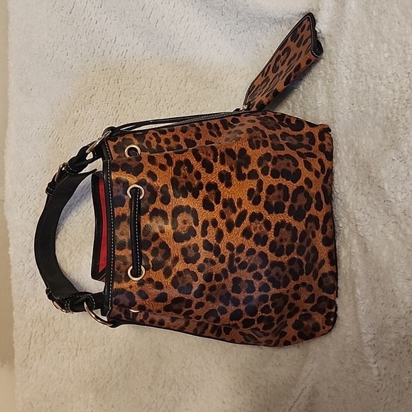 Dooney and Bourke cheetah print handbag - Picture 3 of 3